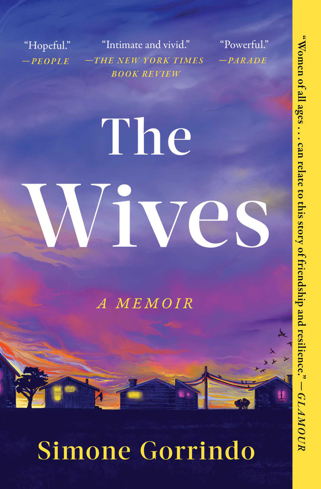 The Wives: A Memoir book cover by Simone Gorrindo