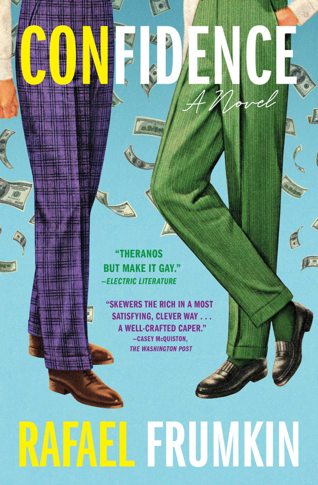 Confidence: A Novel book cover by Rafael Frumkin