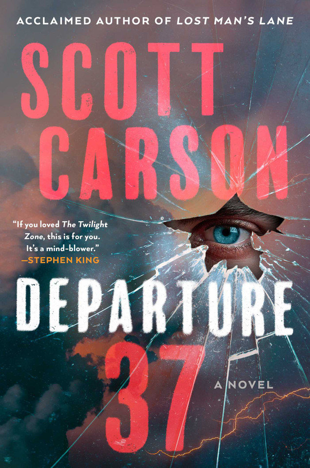 Departure 37: A Novel book cover by Scott Carson