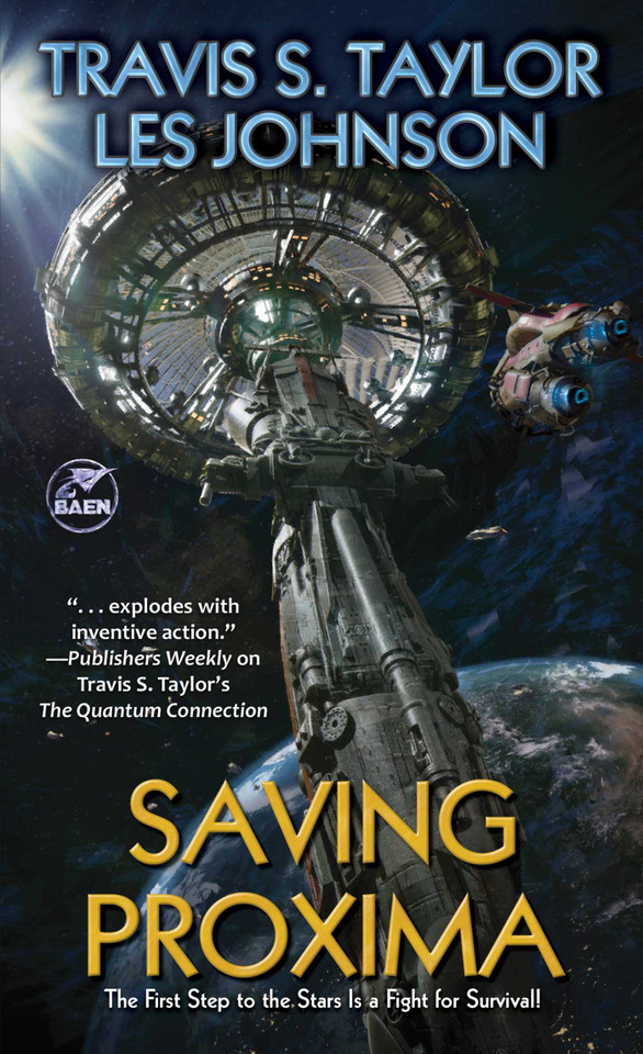 Saving Proxima (Orion's Arm) book cover by Travis S. Taylor, Les Johnson