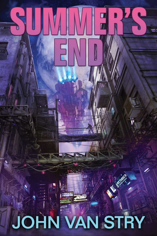 Summer's End book cover by John Van Stry