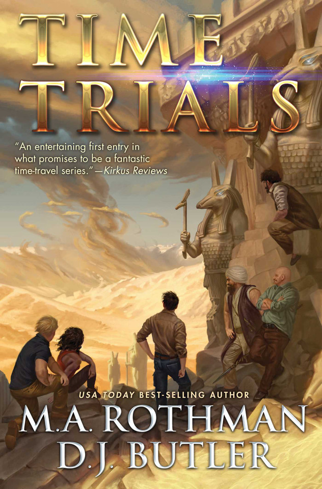Time Trials (Time Trials) book cover by M.A. Rothman, D.J. Butler
