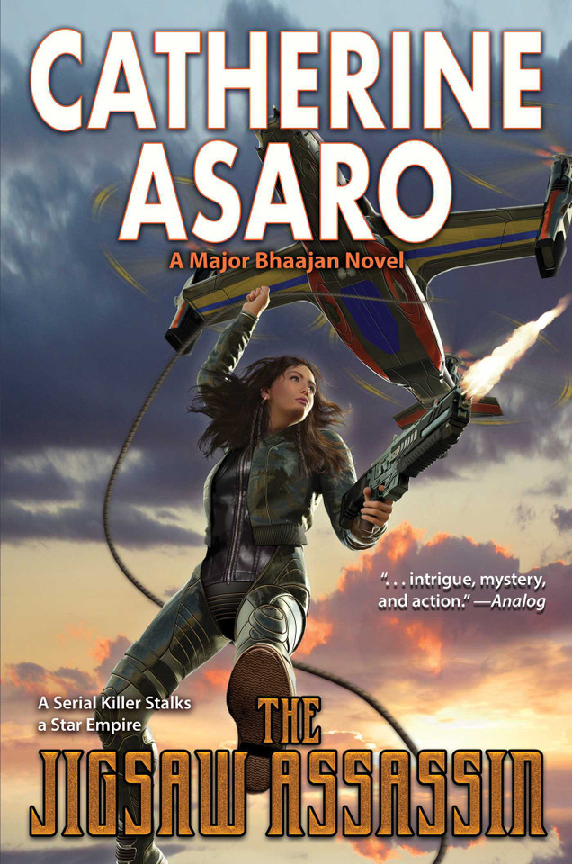 The Jigsaw Assassin (Major Bhaajan) book cover by Catherine Asaro