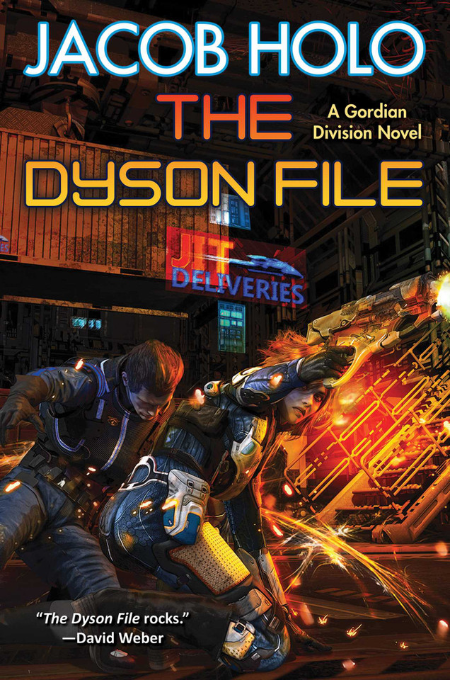 The Dyson File (Gordian Division) book cover by Jacob Holo