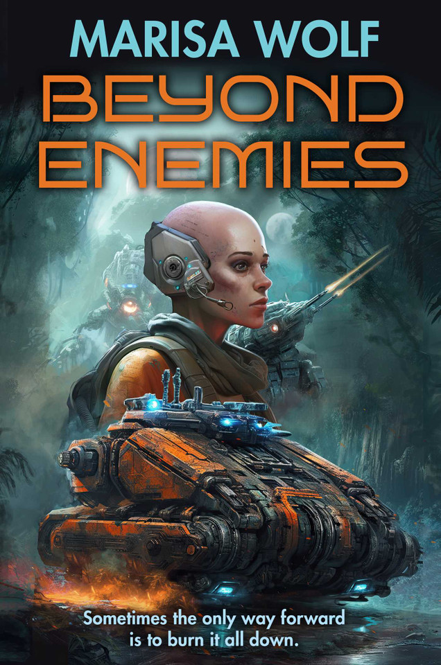 Beyond Enemies book cover by Marisa Wolf