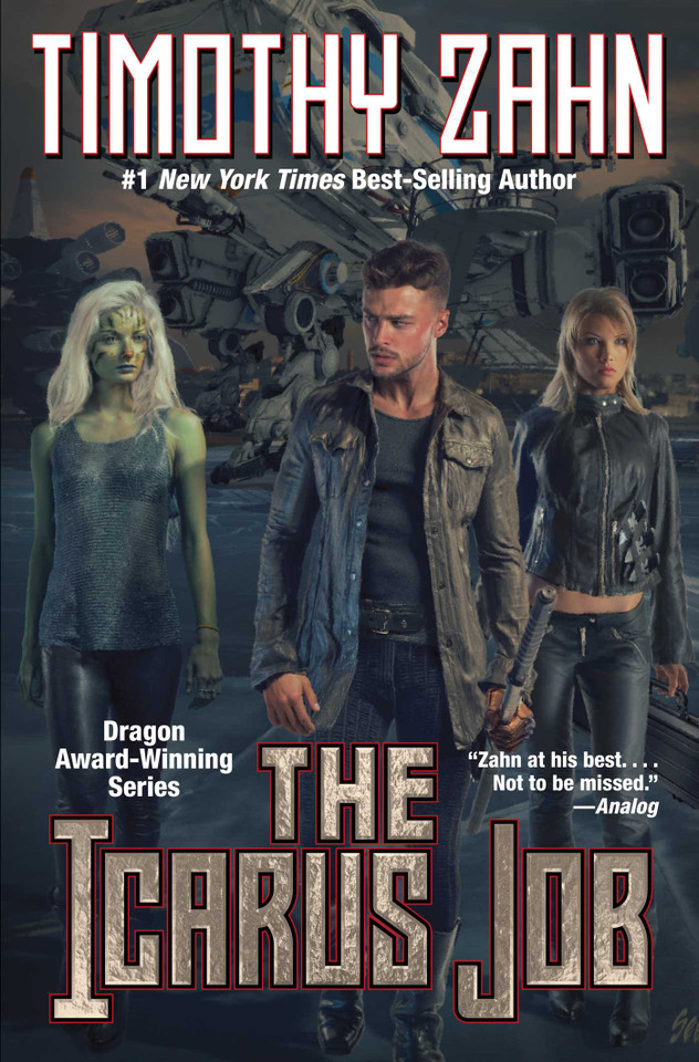 The Icarus Job (The Icarus Saga) book cover by Timothy  Zahn