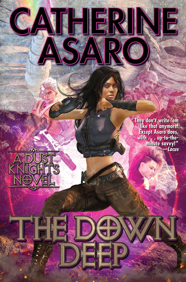 The Down Deep (Dust Knights) book cover by Catherine Asaro