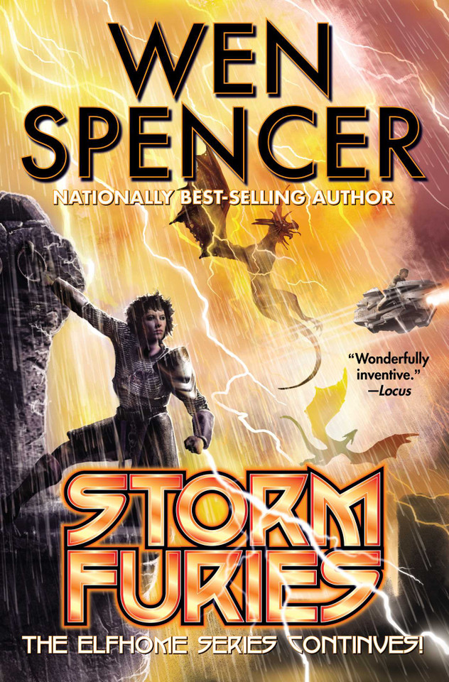 Storm Furies (Elfhome) book cover by Wen Spencer