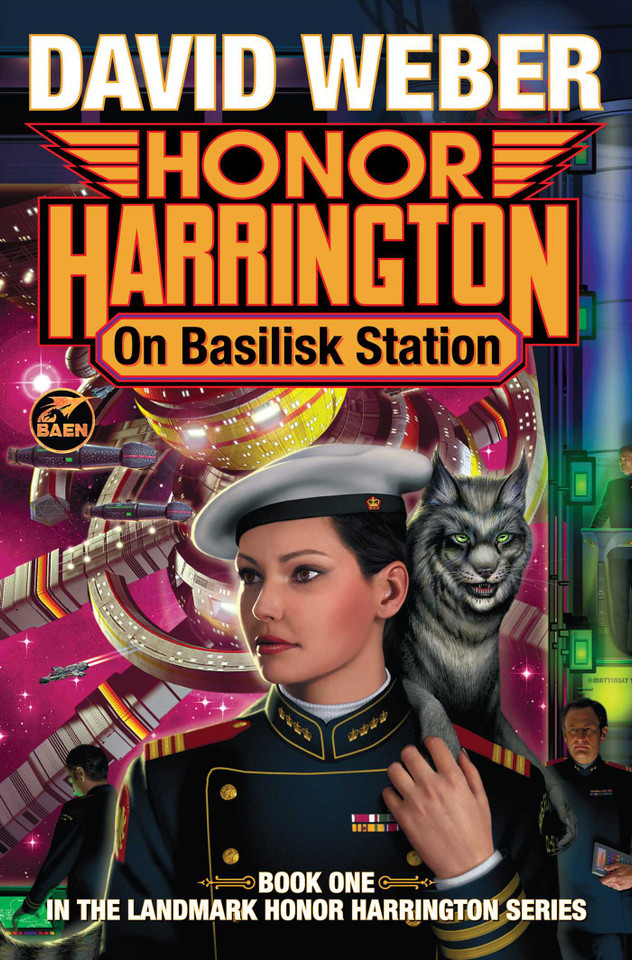 On Basilisk Station (Honor Harrington) book cover by David Weber