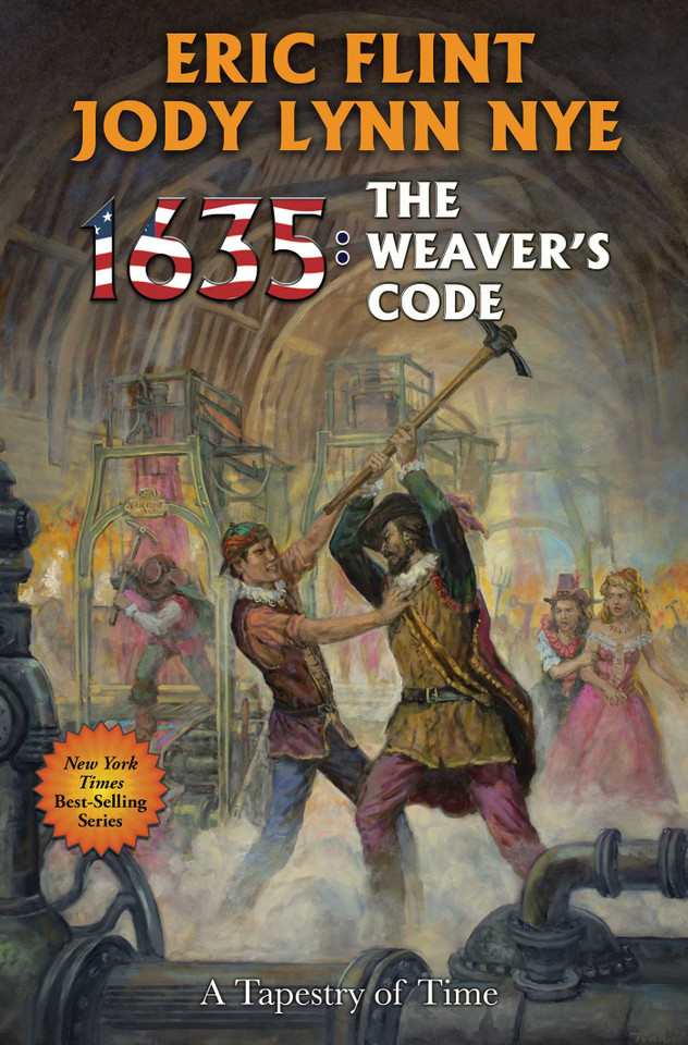 1635: The Weaver's Code (Ring of Fire) book cover by Eric Flint, Jody Lynn Nye