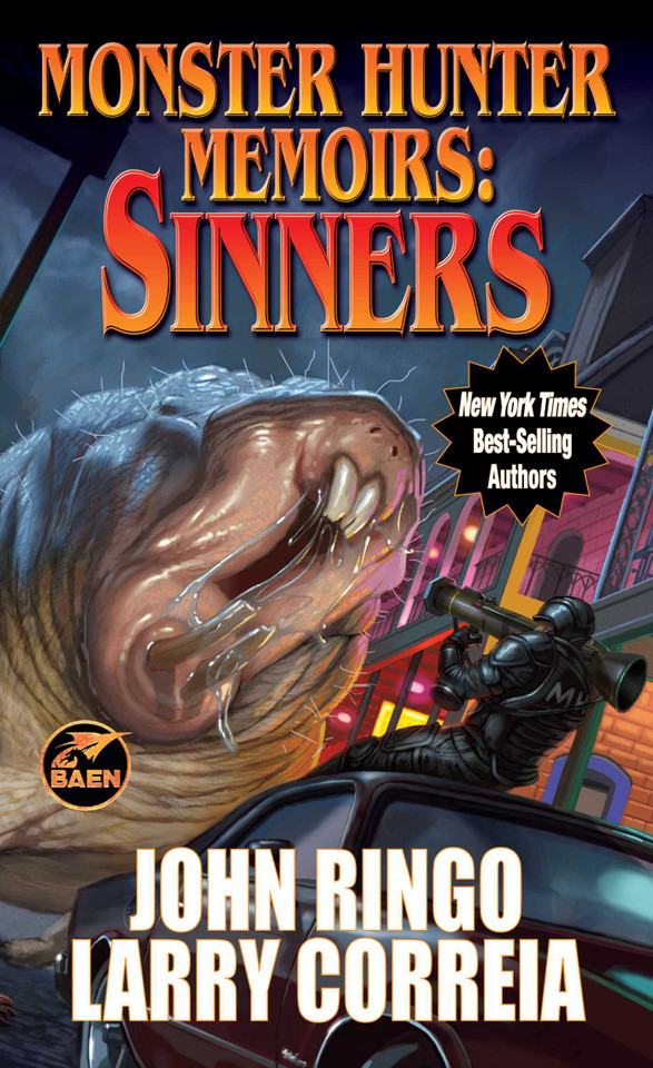 Monster Hunter Memoirs: Sinners (Monster Hunter Memoirs) book cover by Larry Correia, John Ringo