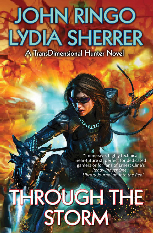 Through the Storm (TransDimensional Hunter) book cover by John Ringo, Lydia Sherrer