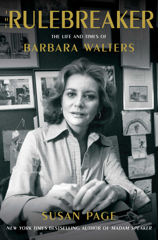The Rulebreaker: The Life and Times of Barbara Walters book cover by Susan Page