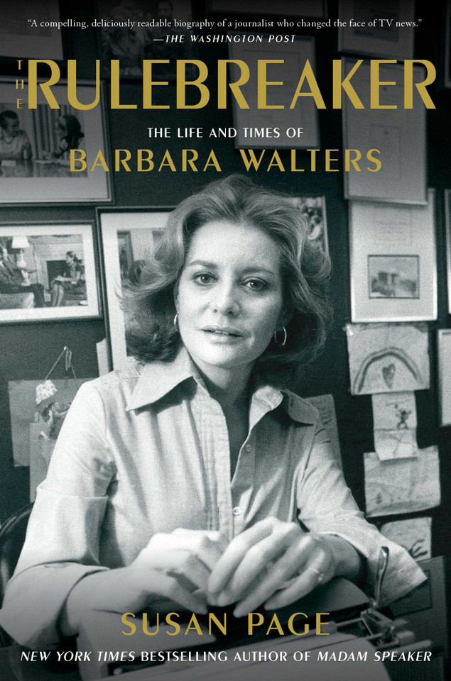 The Rulebreaker: The Life and Times of Barbara Walters book cover by Susan Page