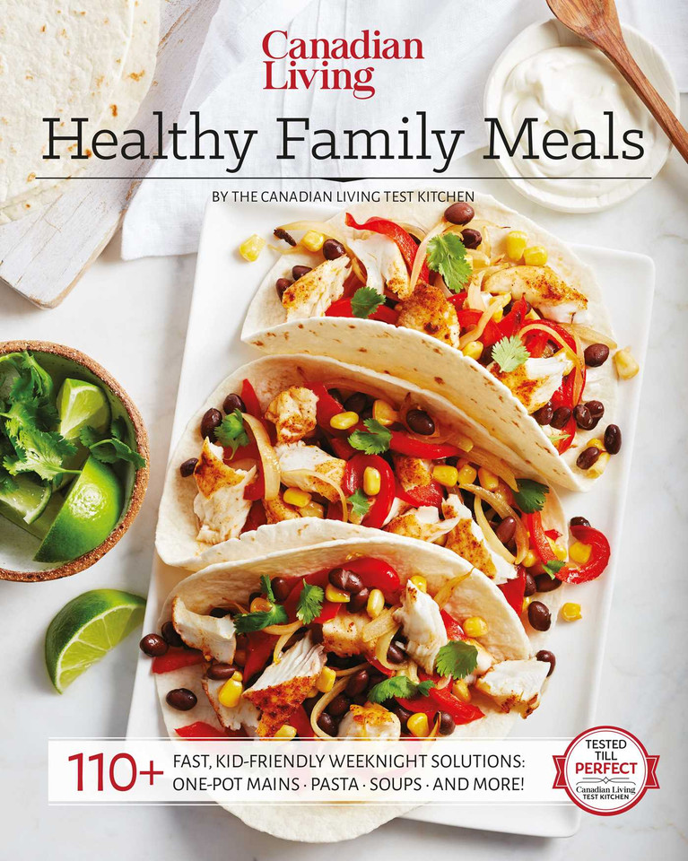 Canadian Living: Healthy Family Meals book cover by Canadian Living Test Kitchen