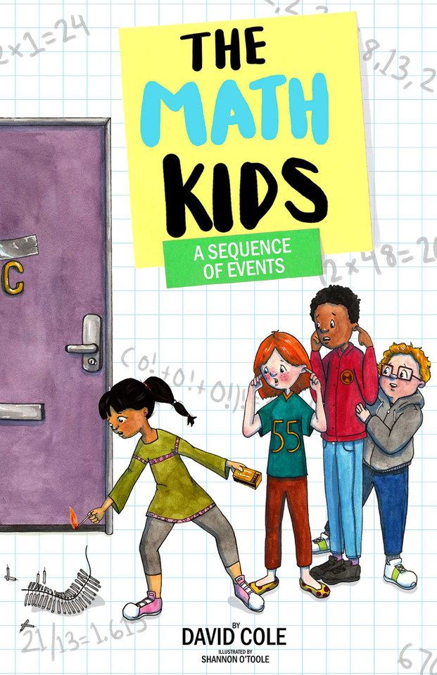 A Sequence of Events (The Math Kids) book cover by David Cole