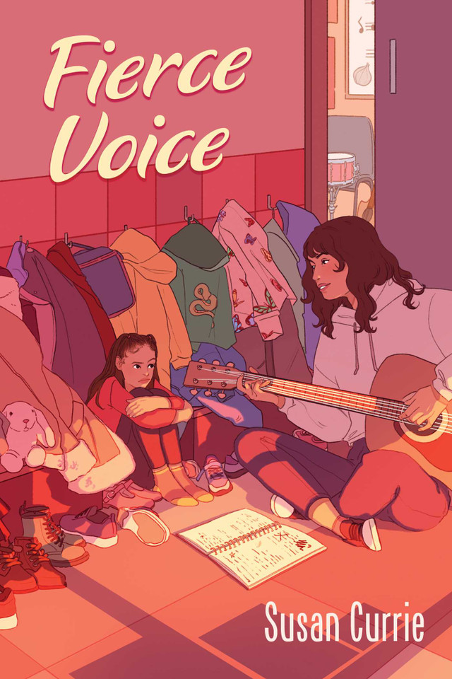 Fierce Voice (The Métier Quartet) book cover by Susan Currie