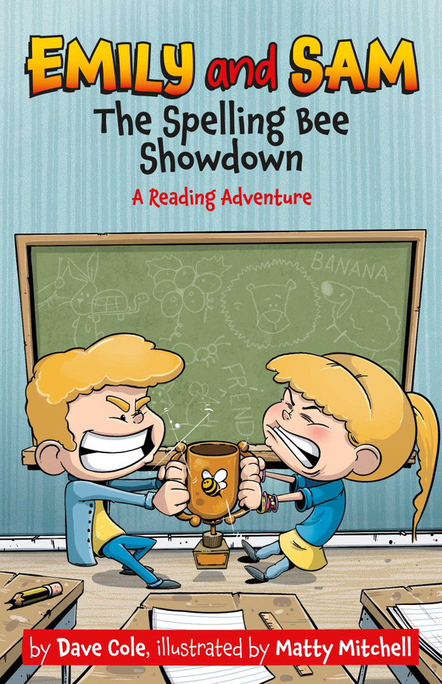 The Spelling Bee Showdown (Emily and Sam) book cover by David Cole
