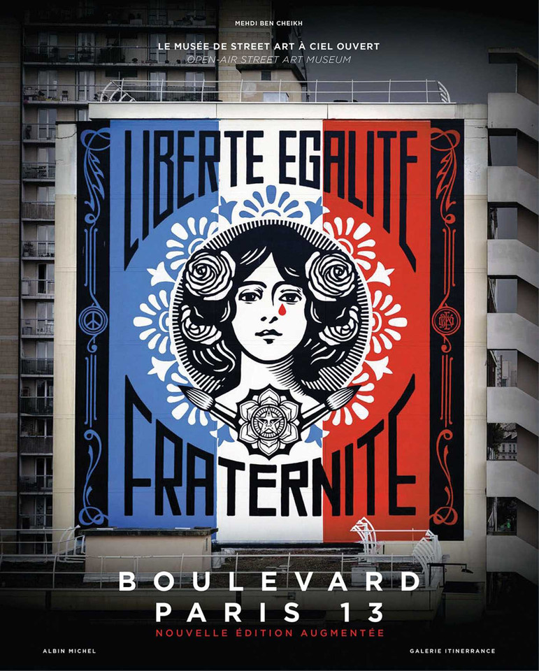 Boulevard Paris 13: The Open-Air Street Art Museum book cover by Mehdi Ben Cheikh