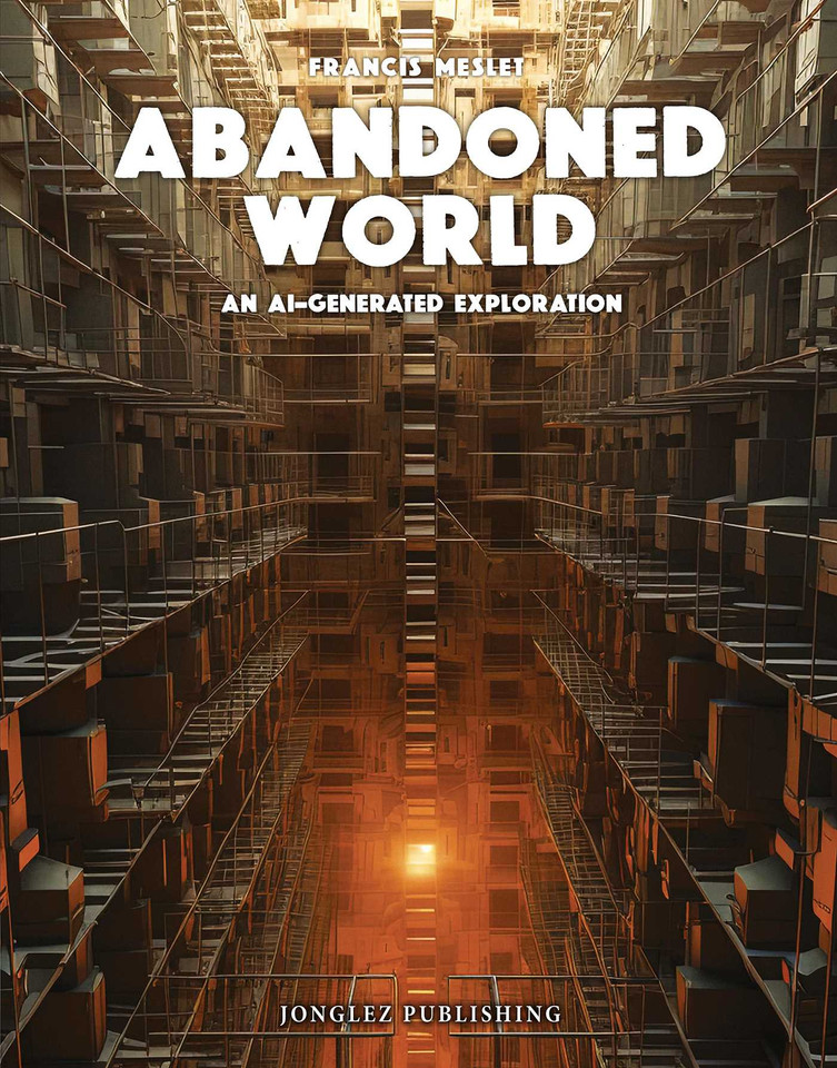 Abandoned World: An AI Generated Exploration (Jonglez photo books) book cover by Francis Meslet