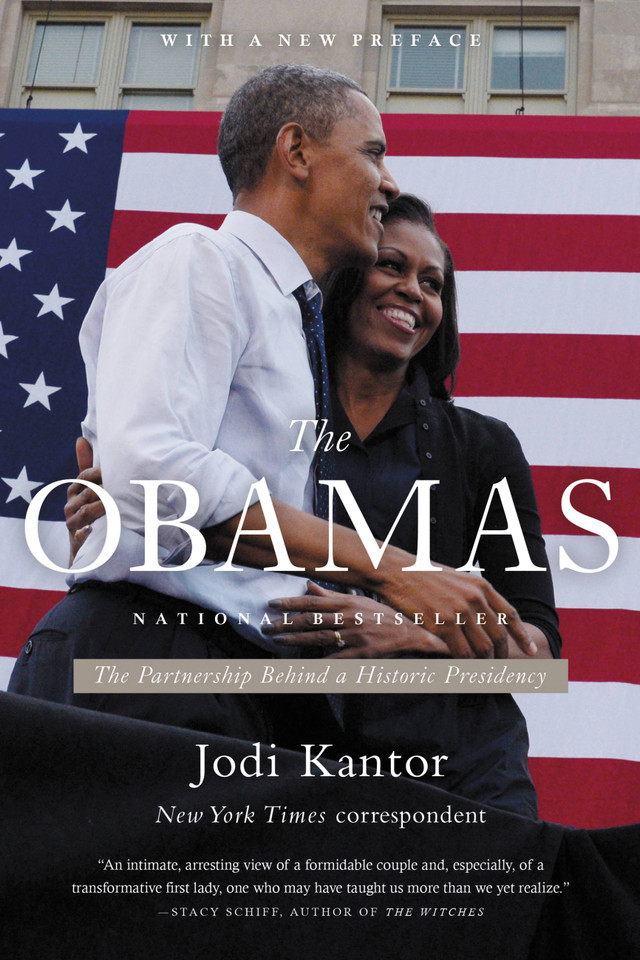 The Obamas book cover by Jodi Kantor
