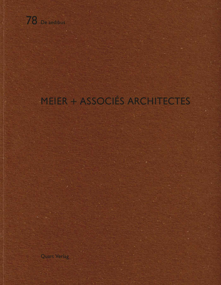 meier + associés architectes: De aedibus 78 (De aedibus) book cover by 