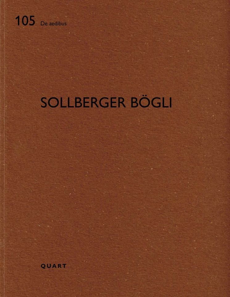 Sollberger Bögli: De aedibus 105 (De aedibus) book cover by 