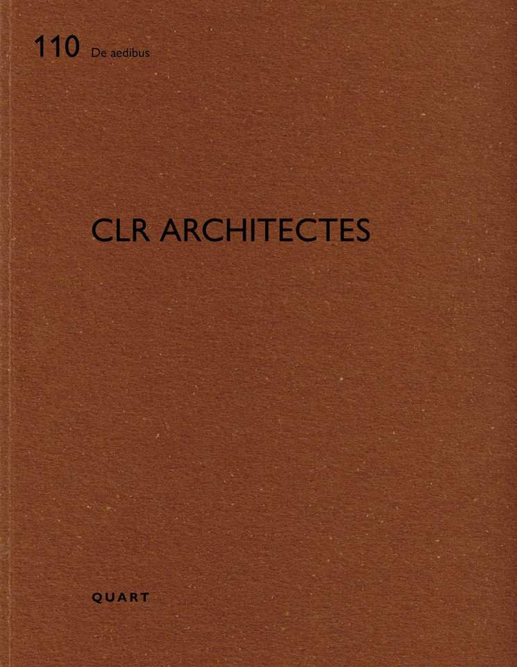 CLR architectes (De aedibus) book cover by 