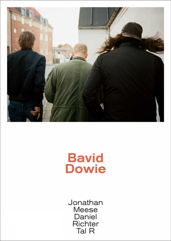 Bavid Dowie book cover by Jonathan Meese, Daniel Richter, Tal R