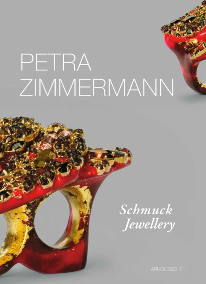 Petra Zimmermann: Jewellery book cover by Wolfram Otto