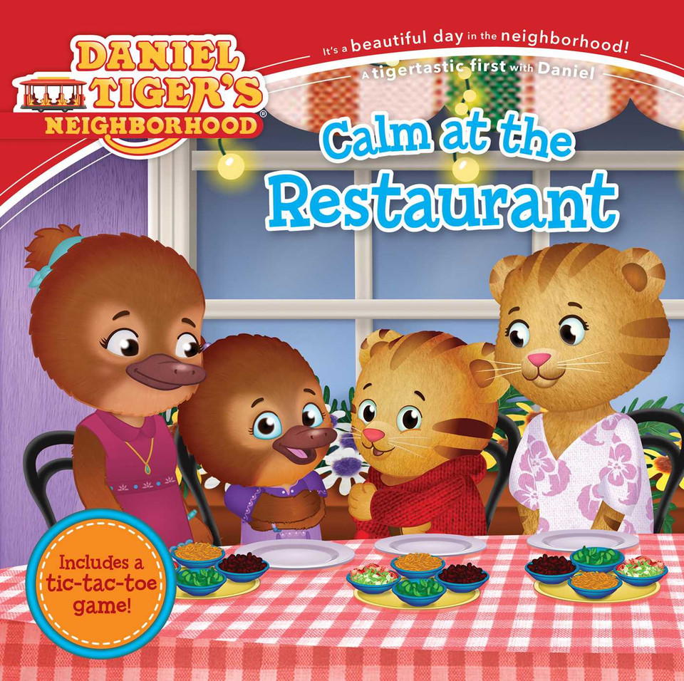 Calm at the Restaurant (Daniel Tiger's Neighborhood) book cover by 