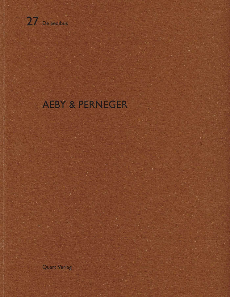 Aeby & Perneger: De aedibus 27 (De aedibus) book cover by 