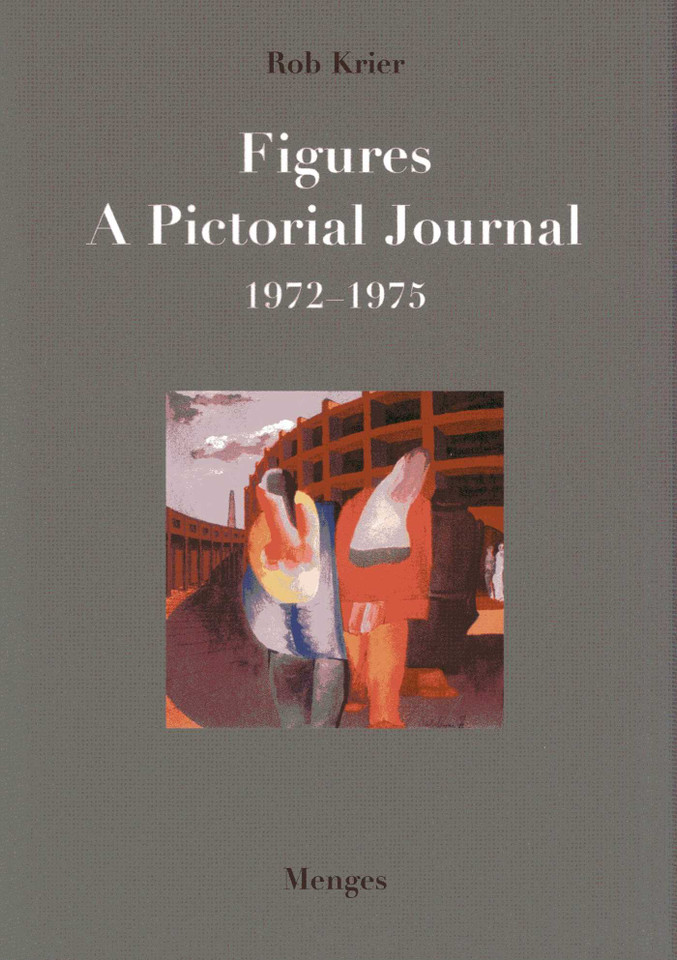 Figures: A Pictorial Journal 1972-1975 book cover by Rob Krier