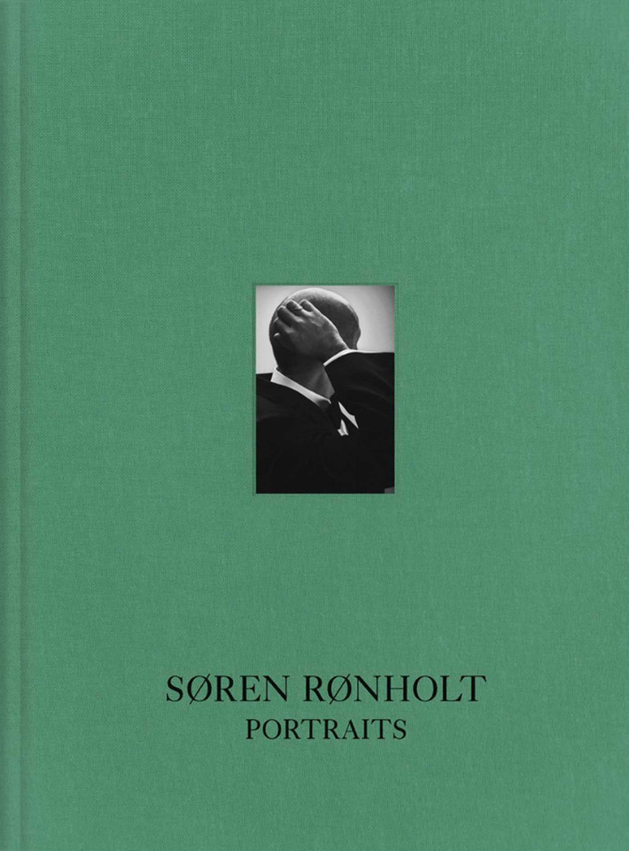 Portraits book cover by Søren Rønholt