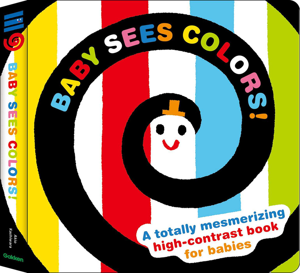 Baby Sees Colors: A totally mesmerizing high-contrast book for babies (Baby Sees!) book cover by 