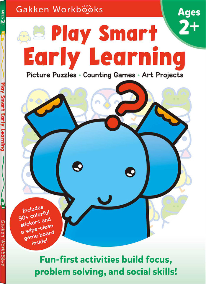 Play Smart Early Learning: Age 2+ (Play Smart) book cover by Gakken early childhood experts