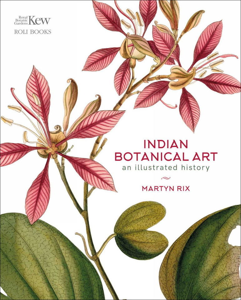 Indian Botanical Art: An Illustrated History book cover by Martyn Rix