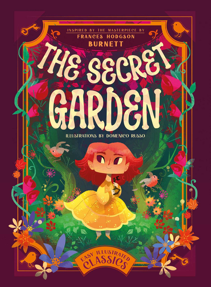 Easy Illustrated Classics. The Secret Garden (Easy Illustrated Classics) book cover by 