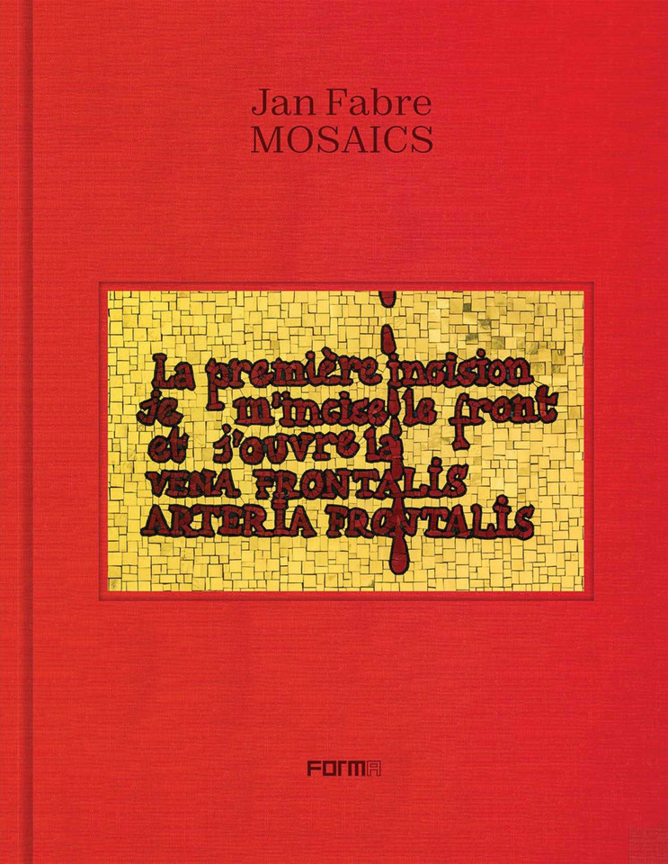 Jan Fabre. Mosaics book cover by 