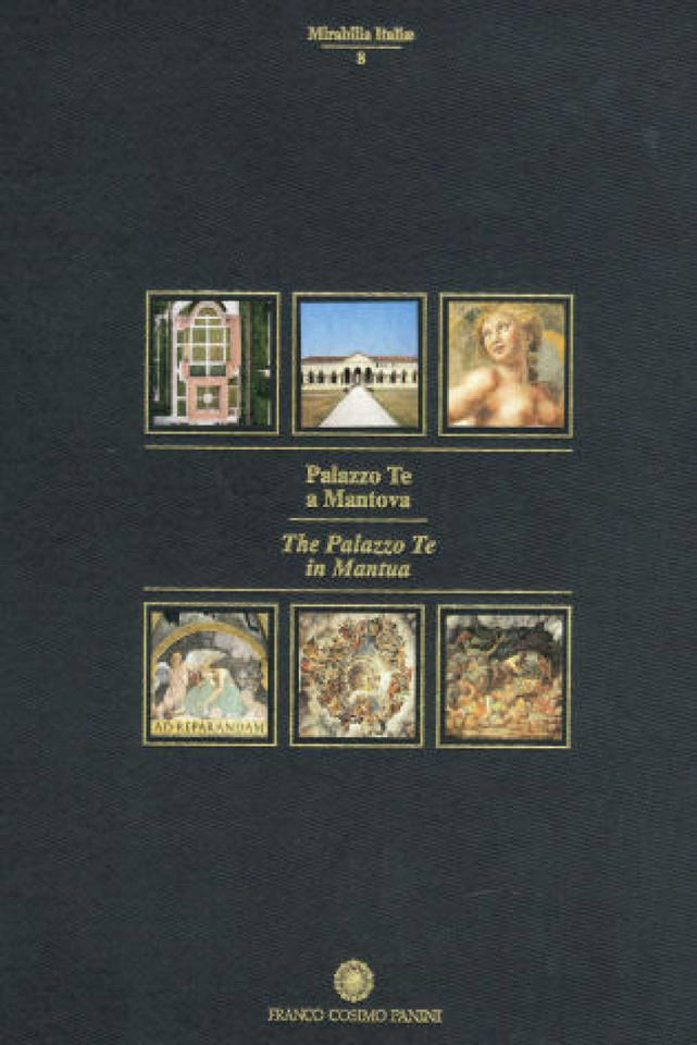Palazzo Te in Mantua book cover by Amedeo Belluzzi