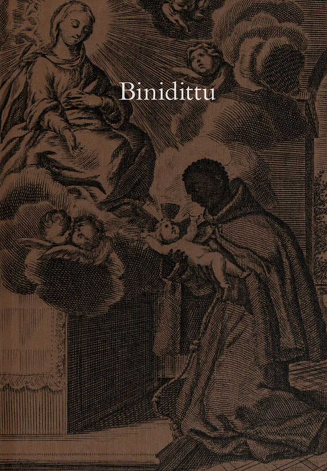 Binidittu book cover by Nicola Lo Calzo