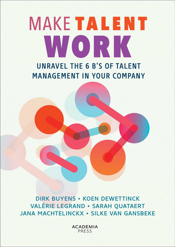 Make Talent Work: Unravel the 6 B's of Talent Management in Your Company (Academia Press) book cover by Dirk Buyens, Koen Dewettinck, Valérie Legrand, Sarah Quataert, Jana Machtelinckx, Silke Gansbeke
