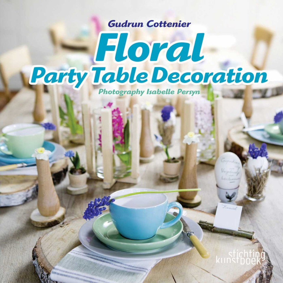 Floral Party Table Decorations book cover by Gudrun Cottenier