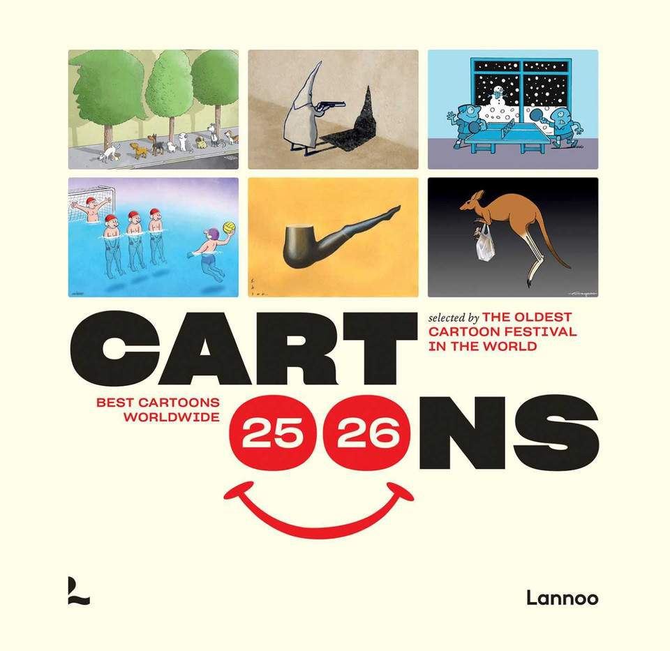 Cartoons 2025/2026: Best cartoons worldwide selected by the oldest cartoon festival in the world book cover by 
