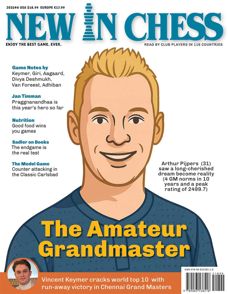 New In Chess Magazine 2025/6: The Club Player's Magazine book cover by New in Chess Editorial Team