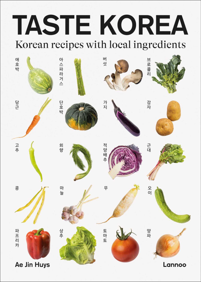 Taste Korea: Korean Recipes With Local Ingredients book cover by Ae Jin Huys