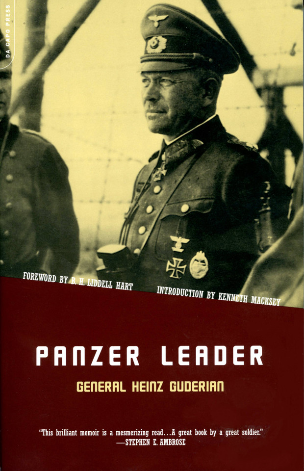 Panzer Leader book cover by Heinz Guderian