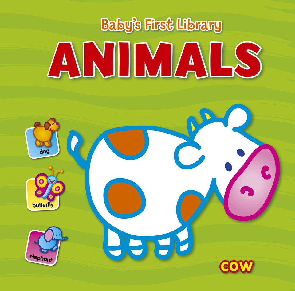 Baby's First Library - Animals book cover by YoYo Books YoYo Books