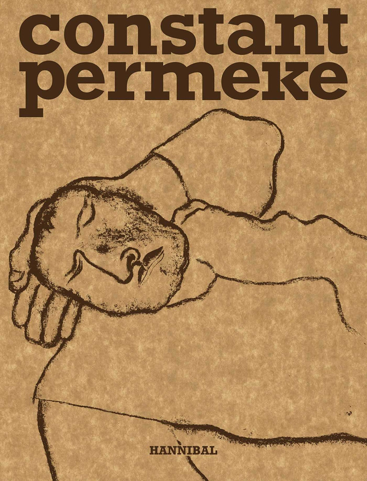 Constant Permeke book cover by Anneleen Cassiman, Jan Ceuleers, Inne Gheeraert
