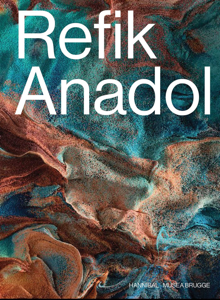 Refik Anadol book cover by Refik Anadol